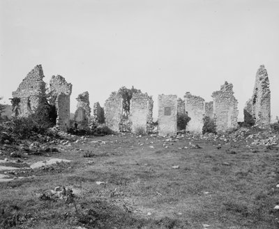 Ruines du Fort Ticonderoga, Lac Champlain, N.Y., vers 1900-10 - Detroit Publishing Co.